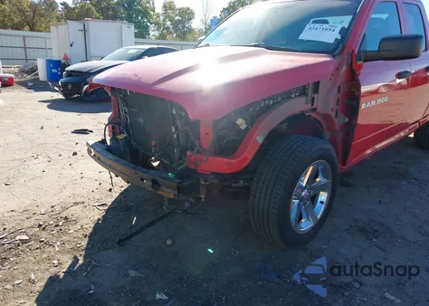 2012 Ram 1500 St из США, поврежденный, VIN 1C6RD6FT2CS179321